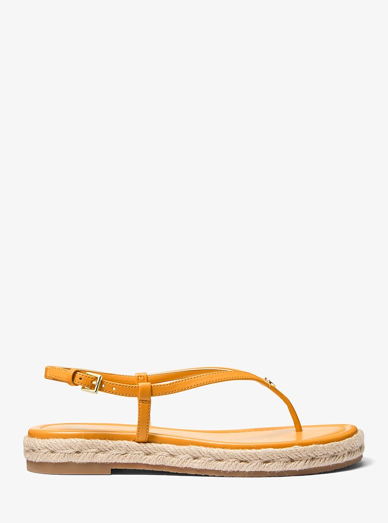 Samara Espadrille Sandal in POP ORANGE | Michael Kors