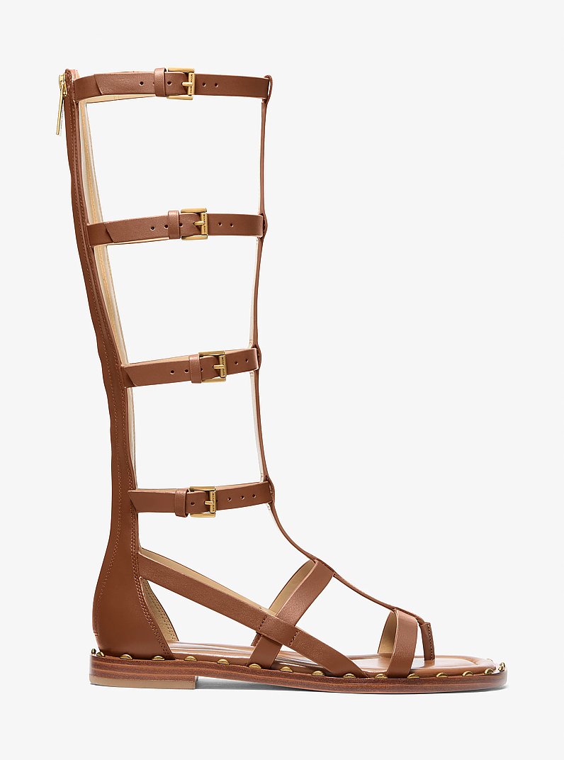 Spartiate Noa en cuir clout&eacute; in VALISE | Michael Kors