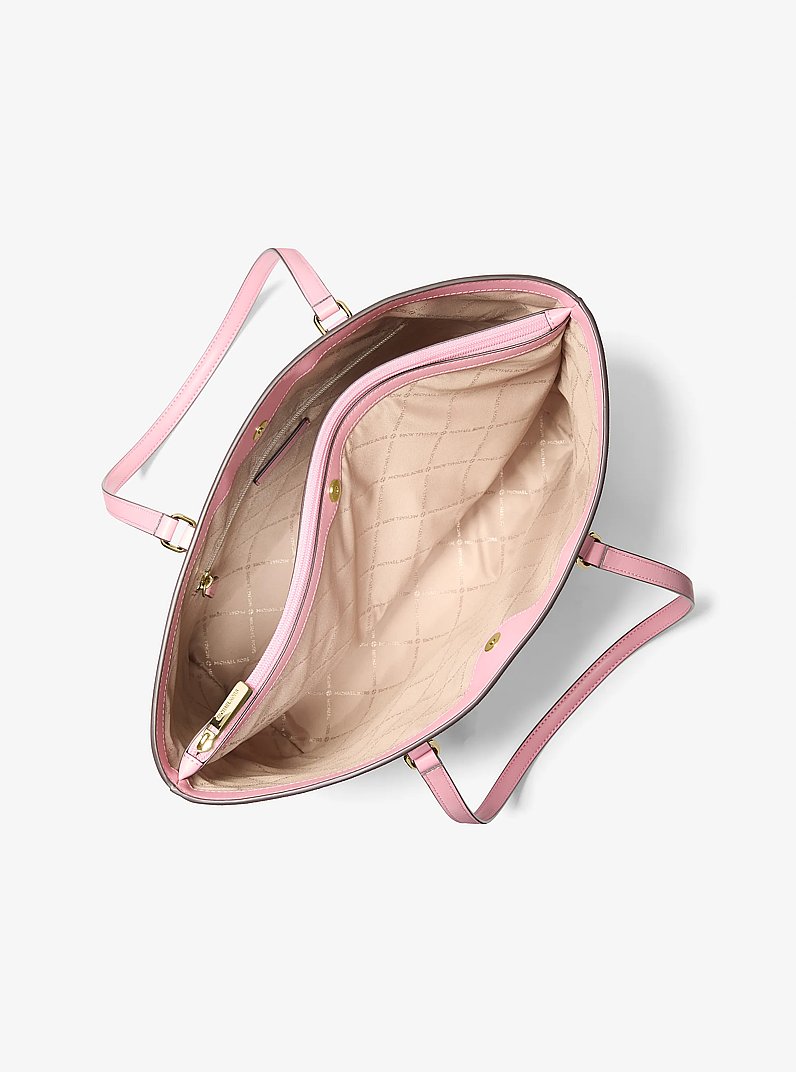 Sheila Large Ombr&eacute; Signature Logo Tote Bag in CARNATION | Michael Kors