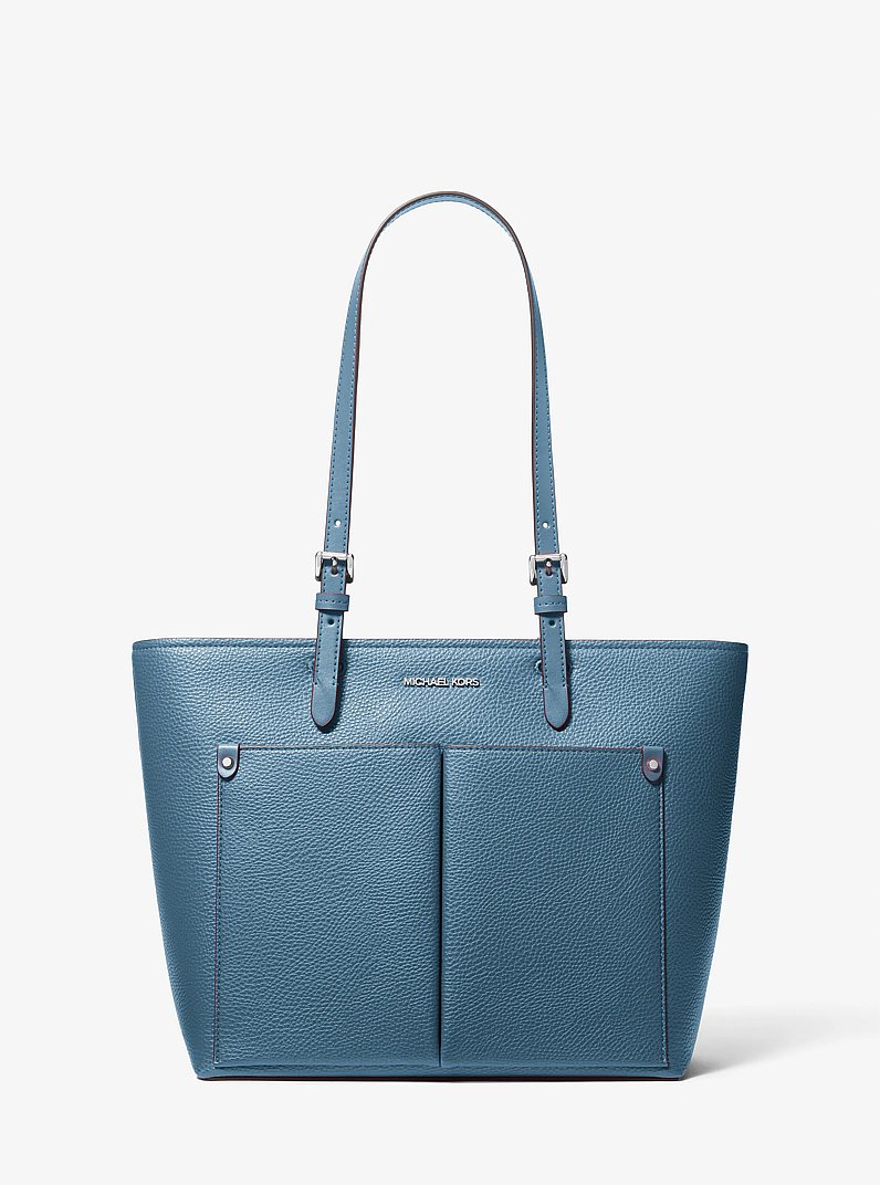 Jet Set Medium Pocket Tote Bag in CORNFLOWER | Michael Kors