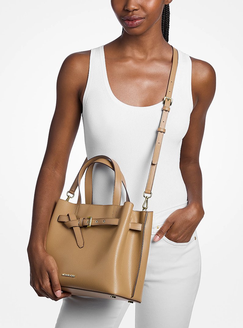 Borsa a mano Emilia media in pelle martellata in [3740] | Michael Kors