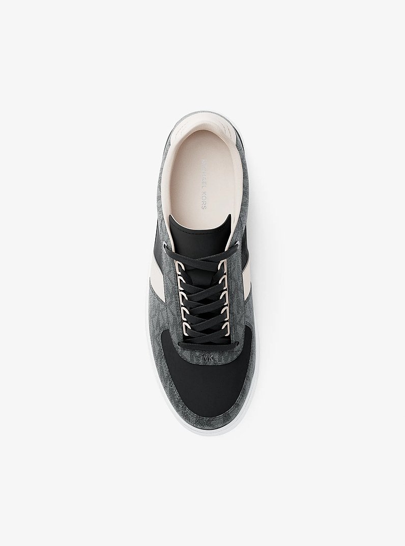 Sneaker Brady in materiale misto in COMBO NERO | Michael Kors