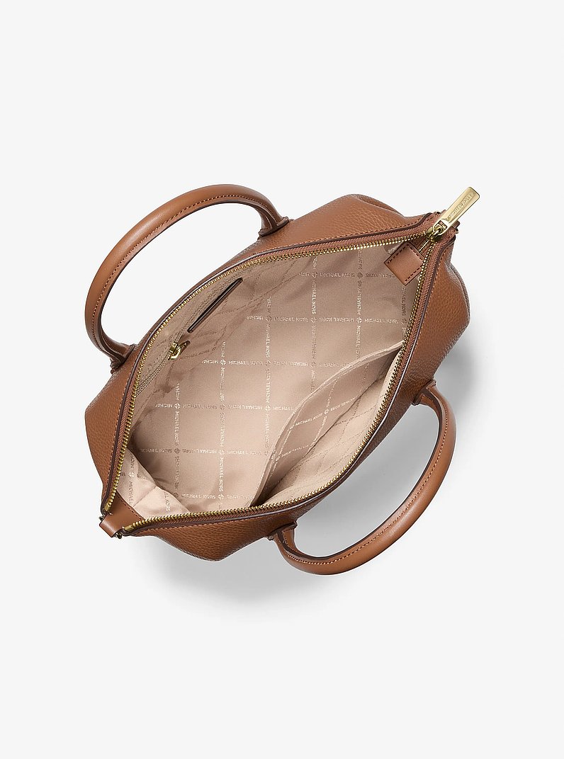 Hyde Medium Satchel in LUGGAGE | Michael Kors