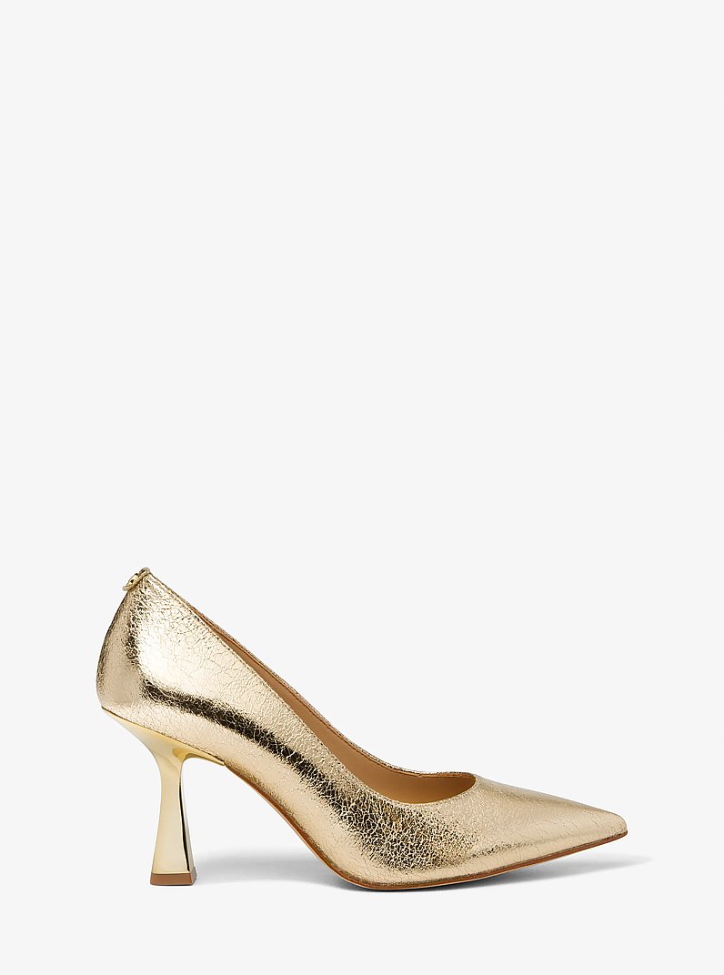 Clara Metallic Pump in DORADO P&Aacute;LIDO | Michael Kors