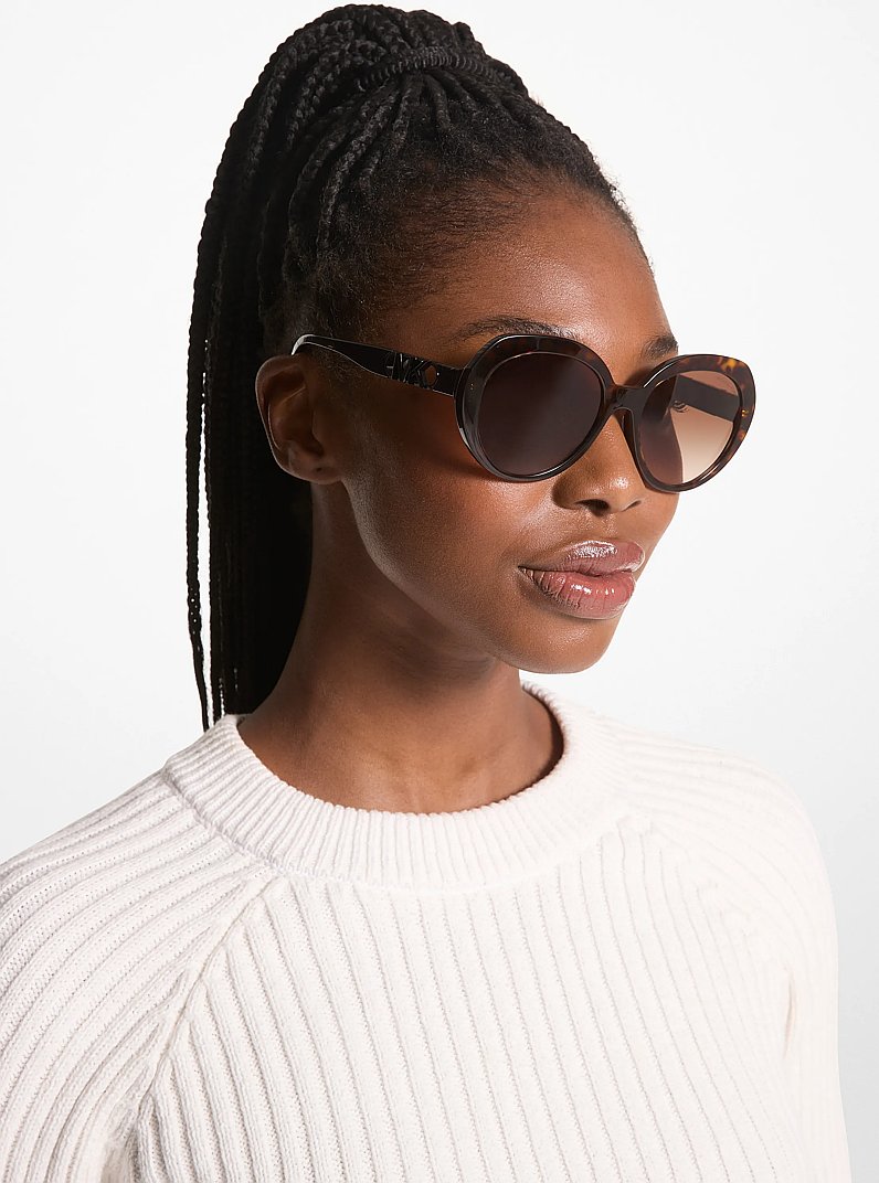San Lucas Sunglasses in DARK TORTOISE | Michael Kors