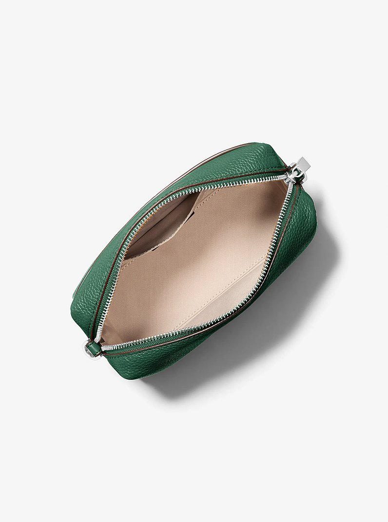 Bryant Small Pebbled Leather Convertible Crossbody Bag in MOSS | Michael Kors