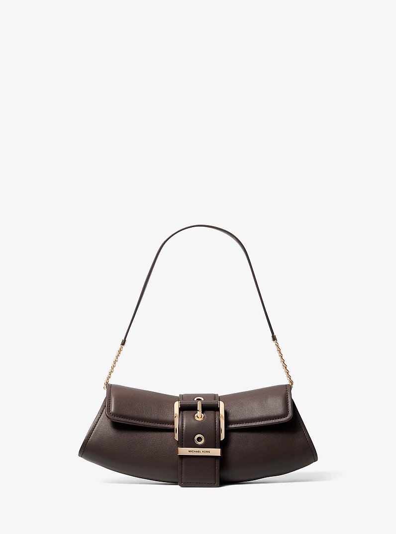 Bolso de mano transformable Colby peque&ntilde;o de piel in CHOCOLATE | Michael Kors