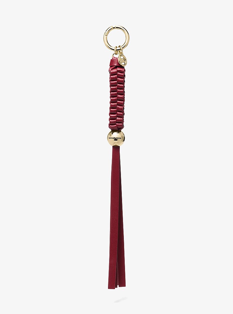 Colgante de borla tejida in ROJO INTENSO | Michael Kors