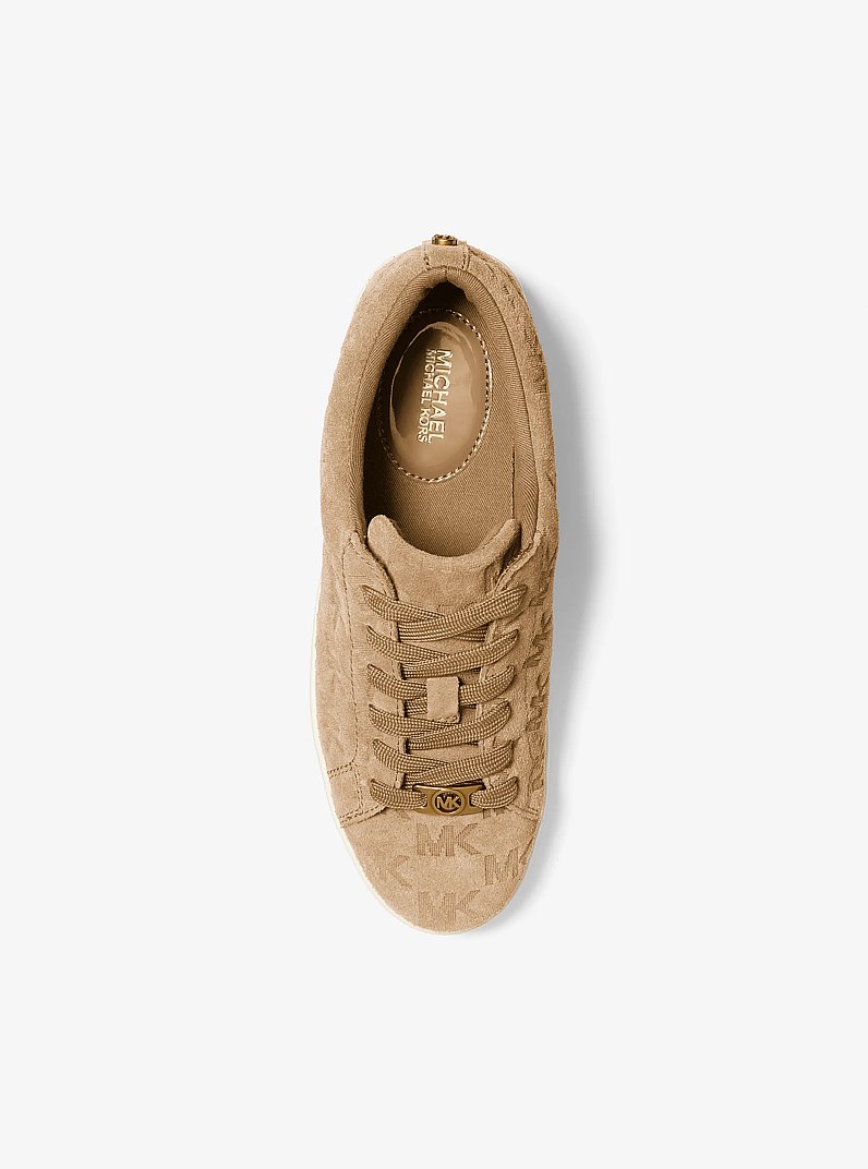 Sneaker Keaton in pelle scamosciata con logo in [3740] | Michael Kors
