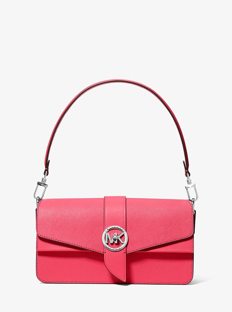 Greenwich Medium Saffiano Leather Shoulder Bag