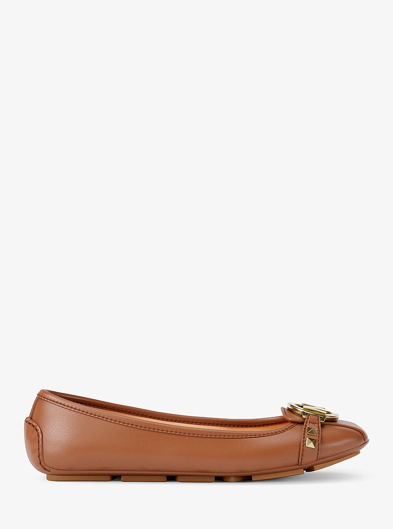 Fulton Studded Moccasin in LUGGAGE | Michael Kors