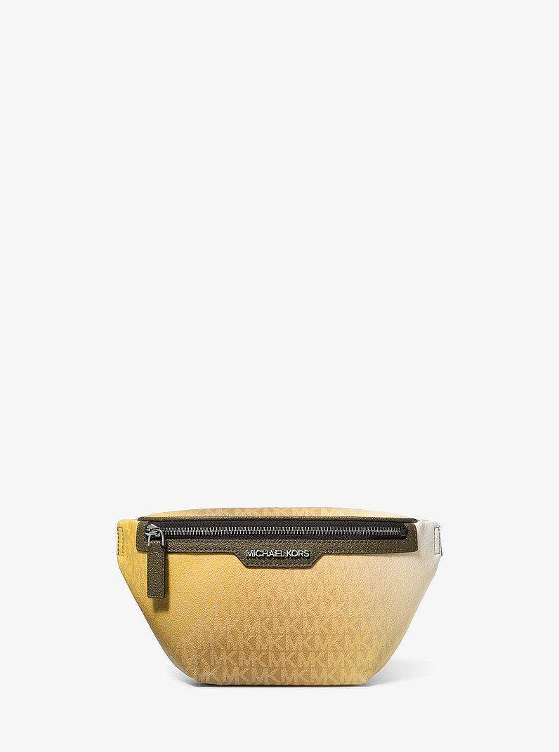 Cooper Ombr&eacute; Signature Logo Sling Pack in OLIVE COMBO | Michael Kors