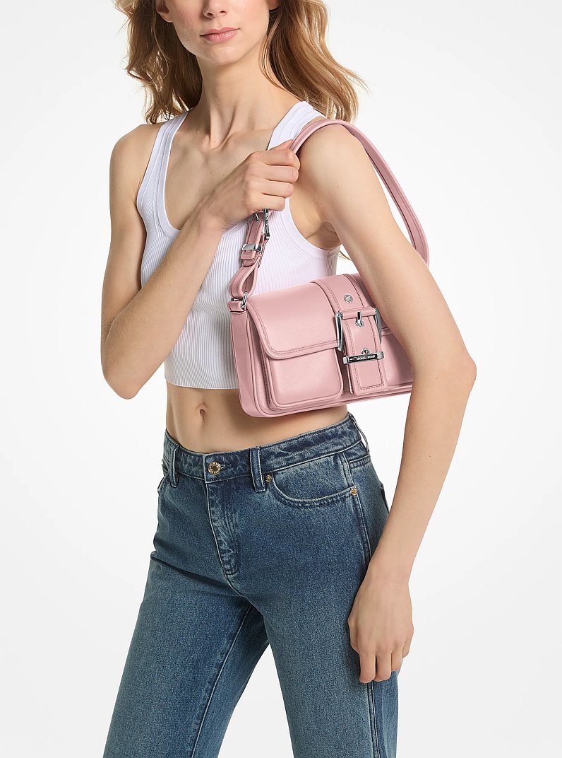 Schultertasche Colby Medium aus Leder