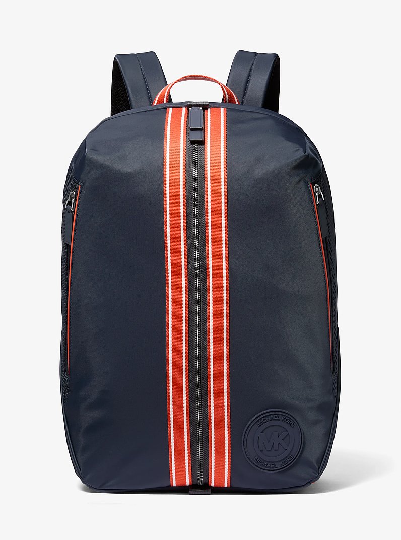 Lautner Nylon Duffle Backpack in NAVY | Michael Kors