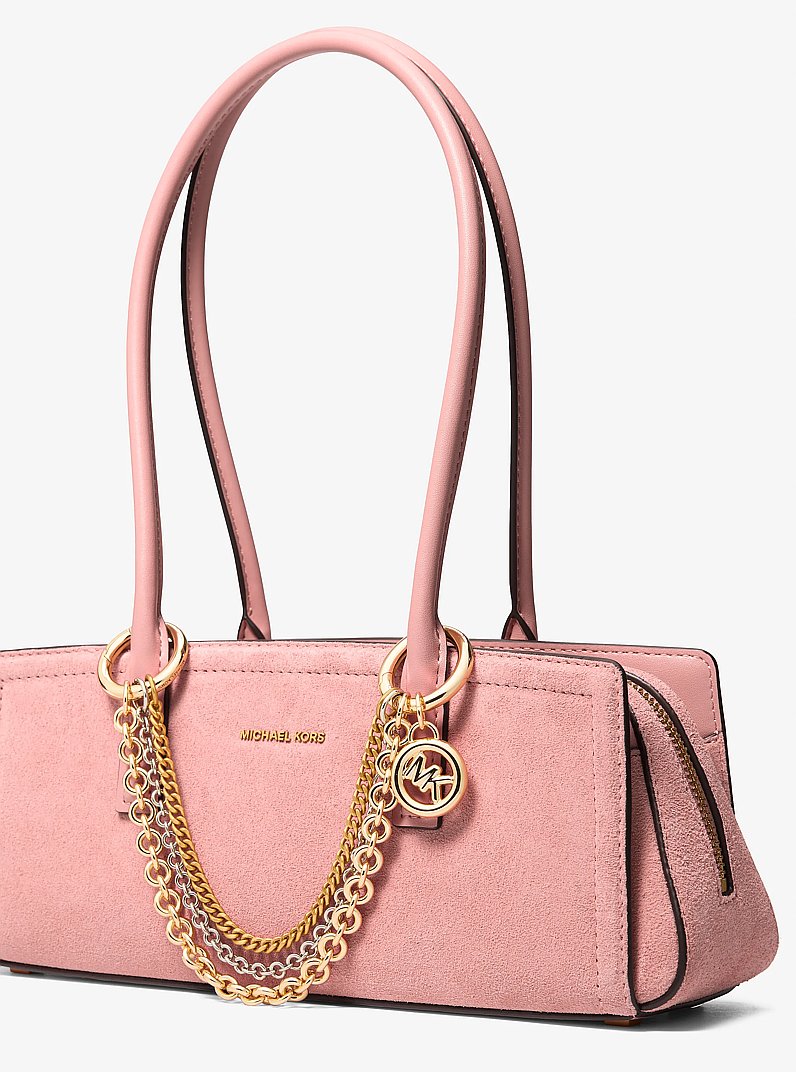 Mixed-Metal Chain Bag Charm in ANTQU GL MLT | Michael Kors
