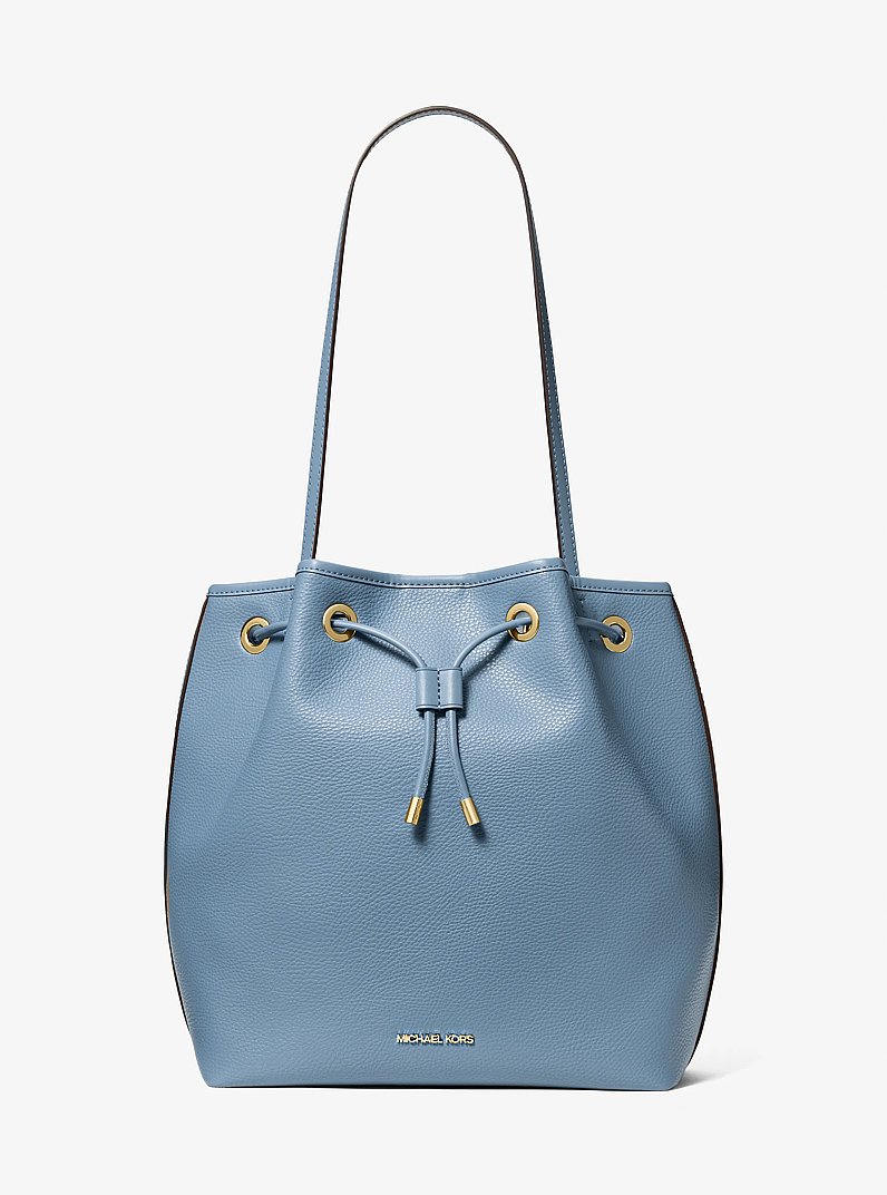 Avery Medium Bucket Messenger Bag in FRENCH BLUE | Michael Kors
