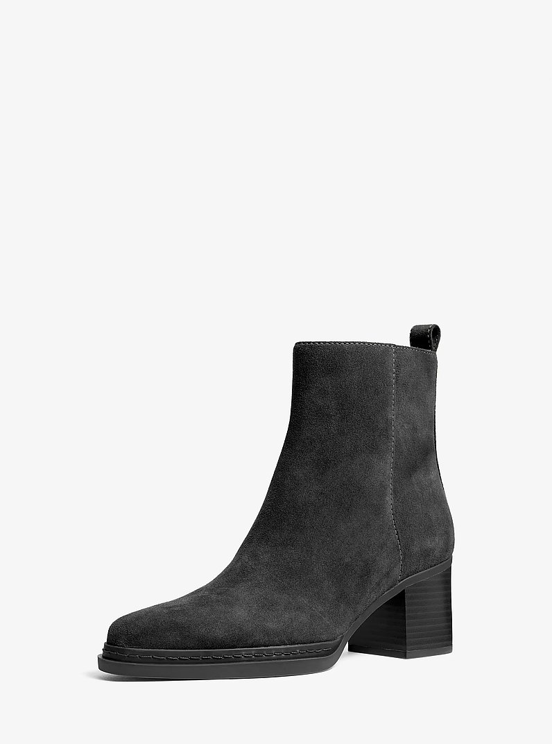 Stivale Lex in pelle scamosciata in NERO | Michael Kors