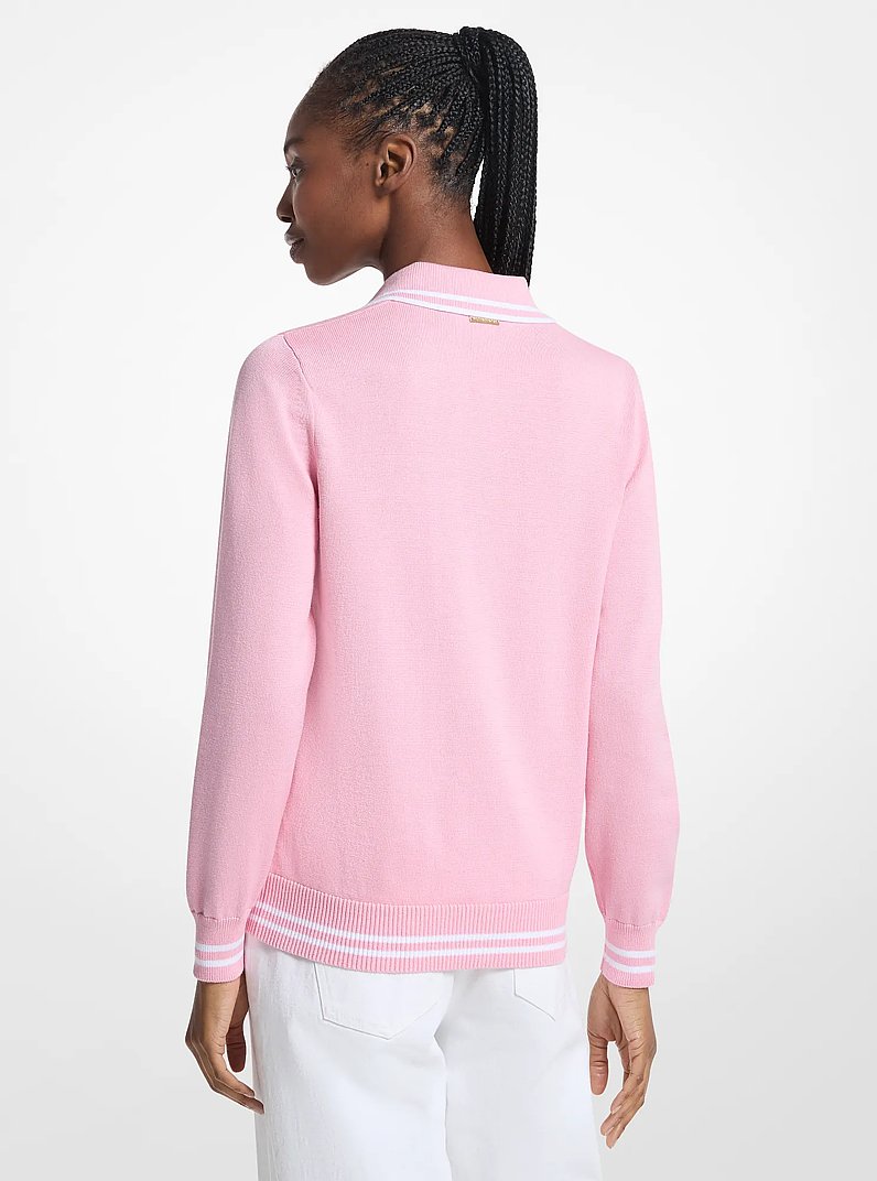 Su&eacute;ter polo en mezcla de algod&oacute;n in CLAVEL | Michael Kors