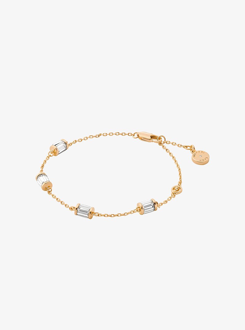 Cubic Zirconia Bracelet in GOLD | Michael Kors