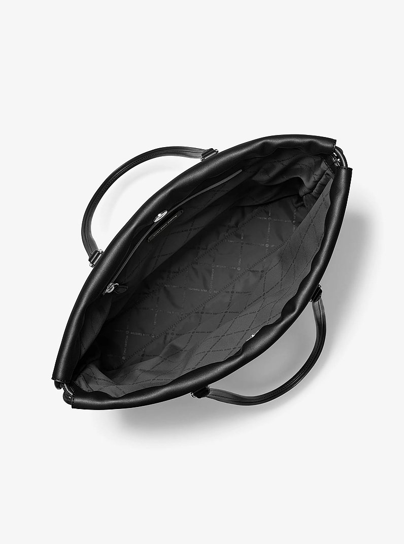 Matilda Large Cinch Tote Bag in BLACK | Michael Kors