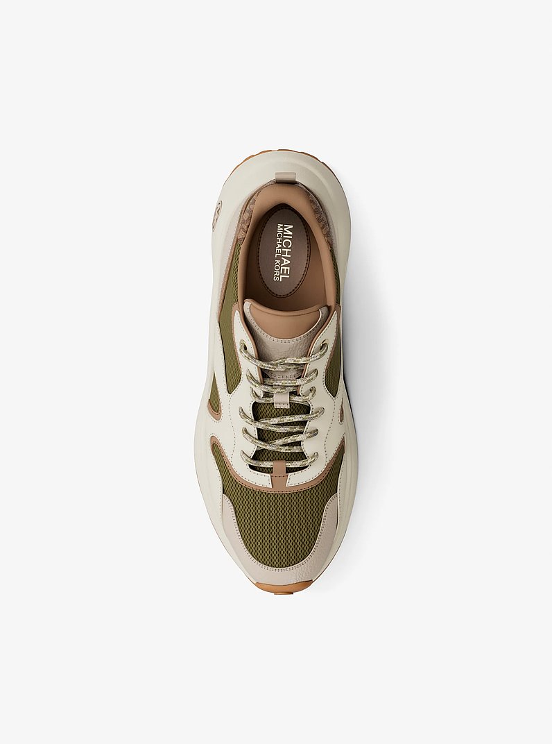 Espadrille Levie en mat&eacute;riaux multiples in OREGANO MLT | Michael Kors