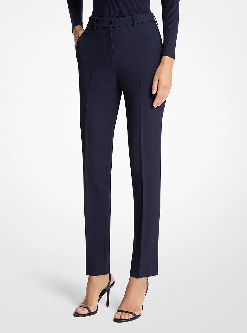 Hose Samantha aus Sabl&eacute;-Krepp-Doppelgewebe in MARITIM | Michael Kors