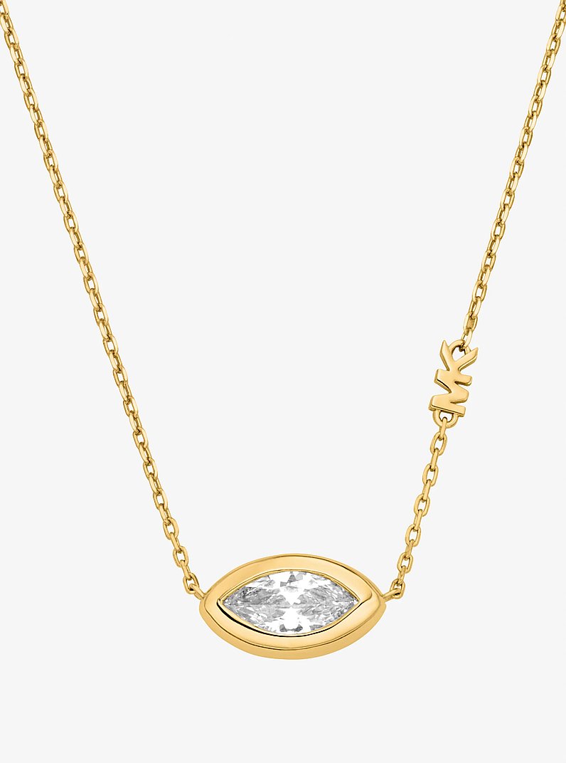 Collar con piedra de marquesa in DORADO | Michael Kors