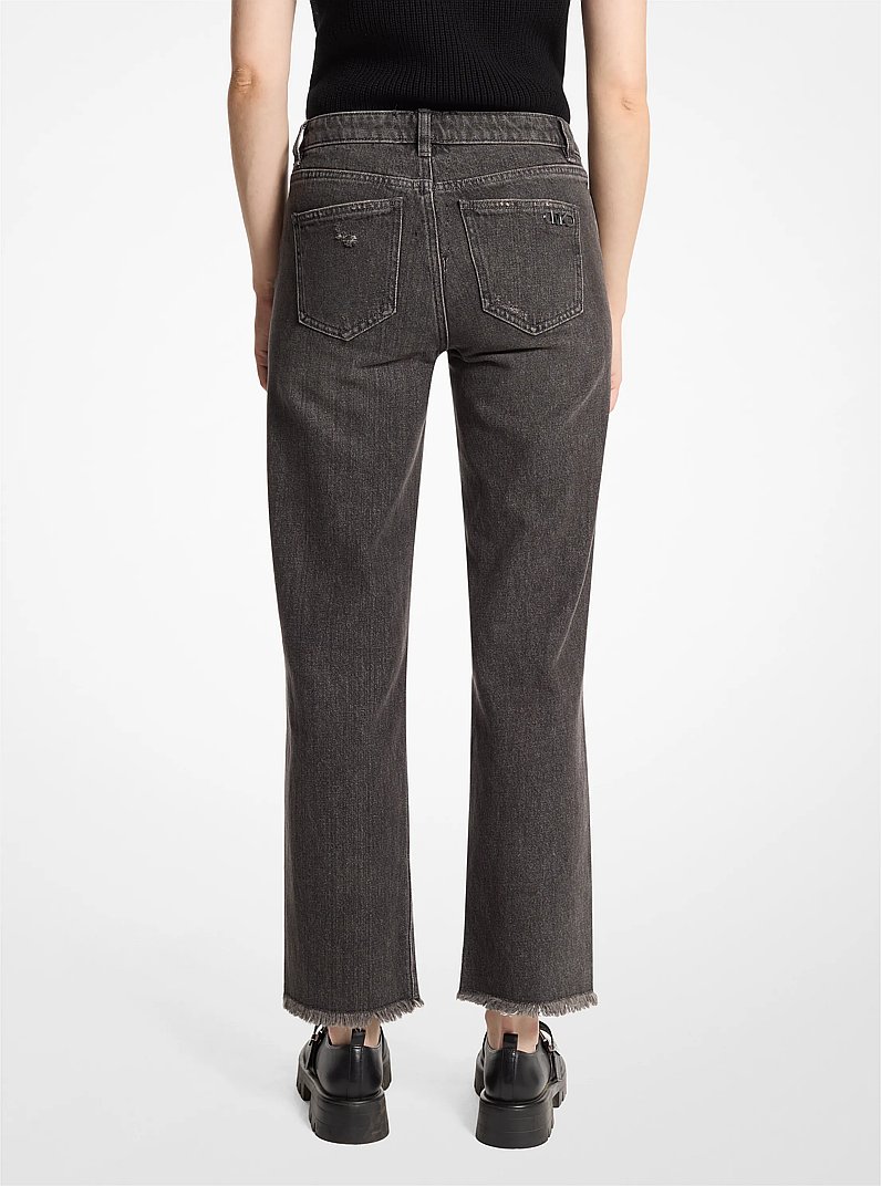 Jeans effetto consumato in ANTRACITE | Michael Kors