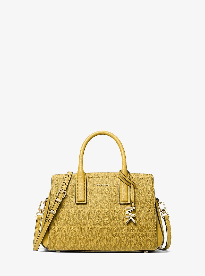 Laila Small Signature Logo Satchel