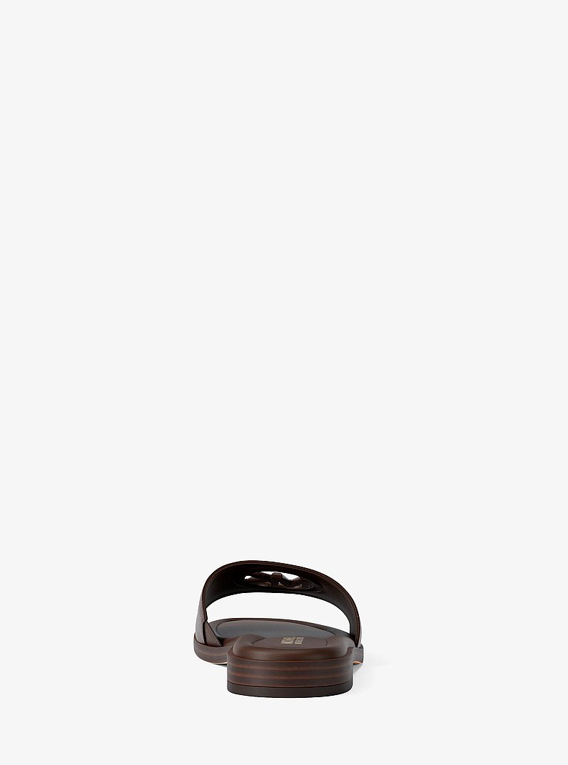 Carissa Slide Sandal in NUTMEG | Michael Kors