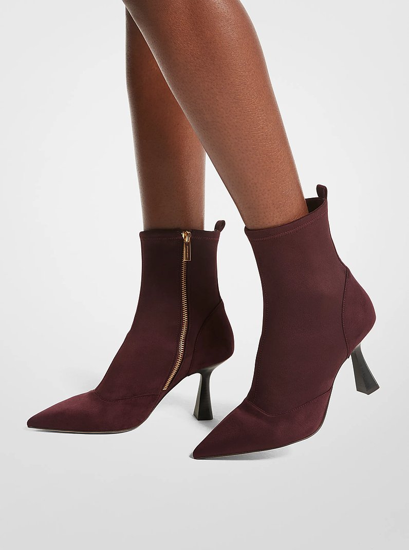 Stiefelette Clara aus Wildlederimitat