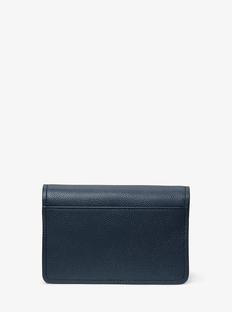 Jet Set Large Pebbled Leather Crossbody Bag