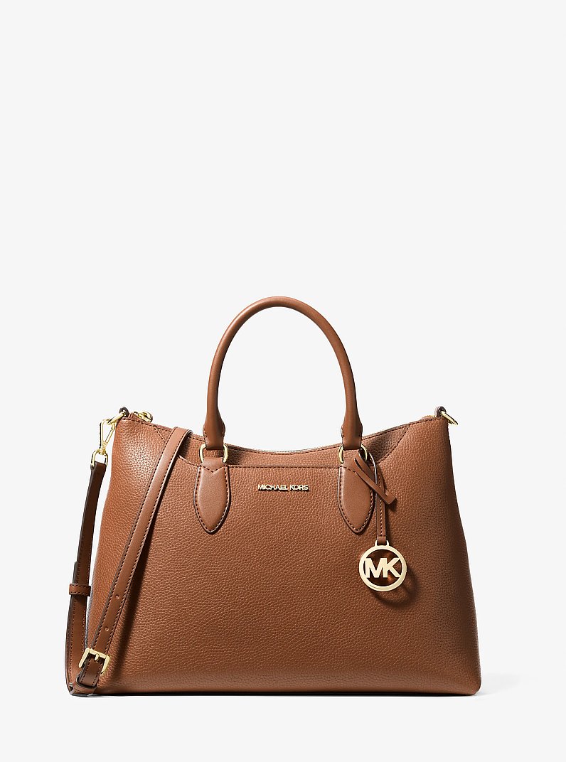 Henkeltasche Austen Medium aus Leder in LUGGAGE | Michael Kors
