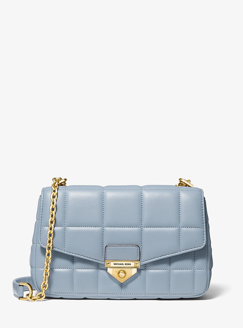 SoHo Large Quilted Leather Shoulder Bag