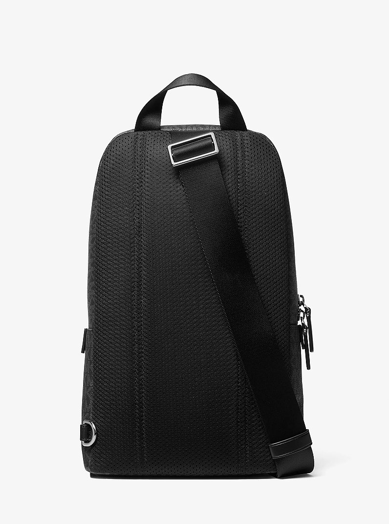 Cooper Logo Sling Pack in BLACK | Michael Kors