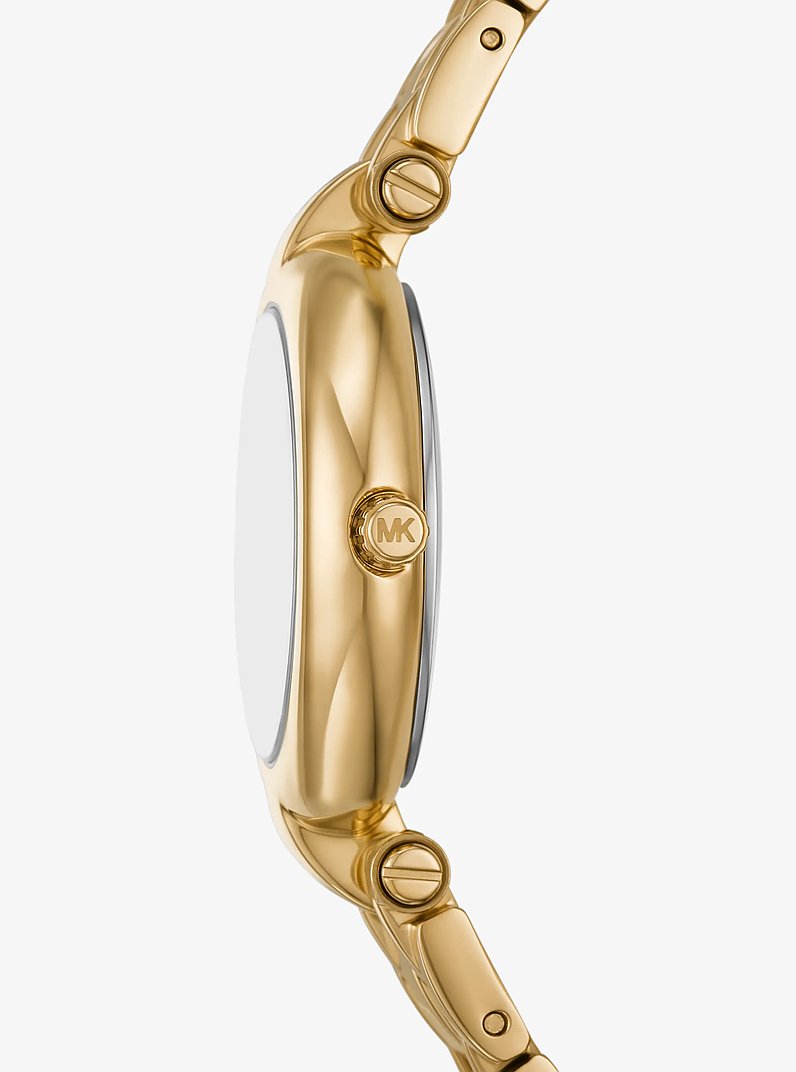 Mini Laney Gold-Tone Watch in GOLD | Michael Kors