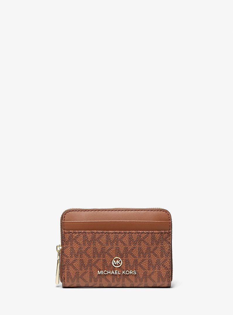Brieftasche Jet Set Small mit Logo in LUGGAGE | Michael Kors