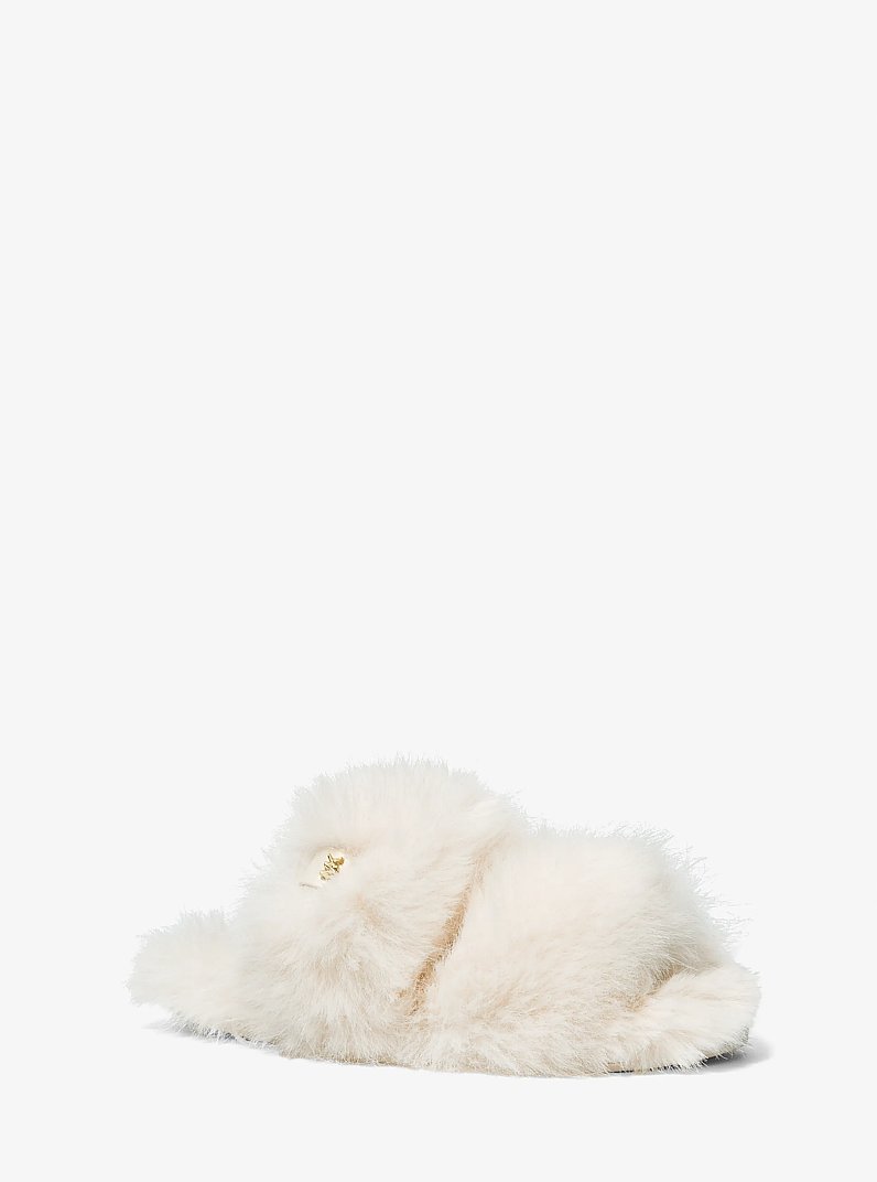 Tula Faux Fur Slide