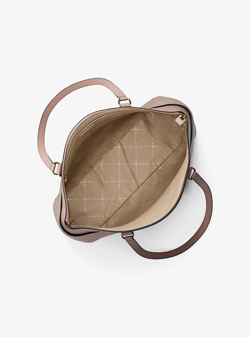 Shopper Sienna Medium mit Signature-Logomuster in BALLETT | Michael Kors
