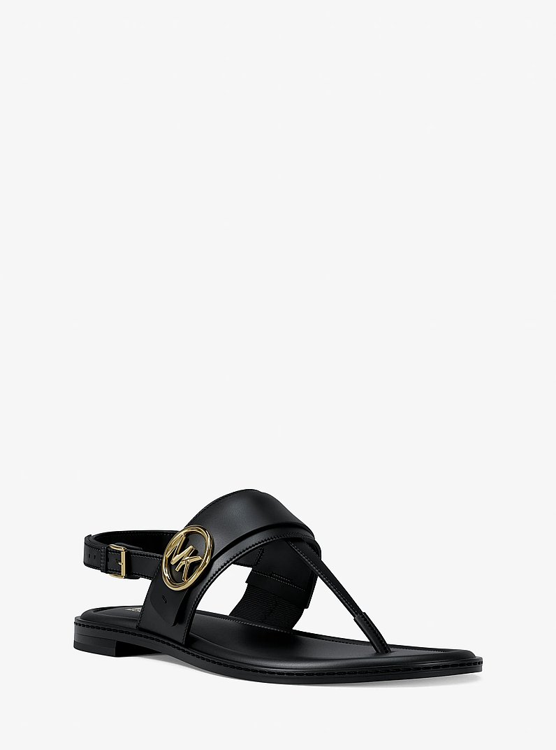 Carmen Thong Sandal in BLACK | Michael Kors