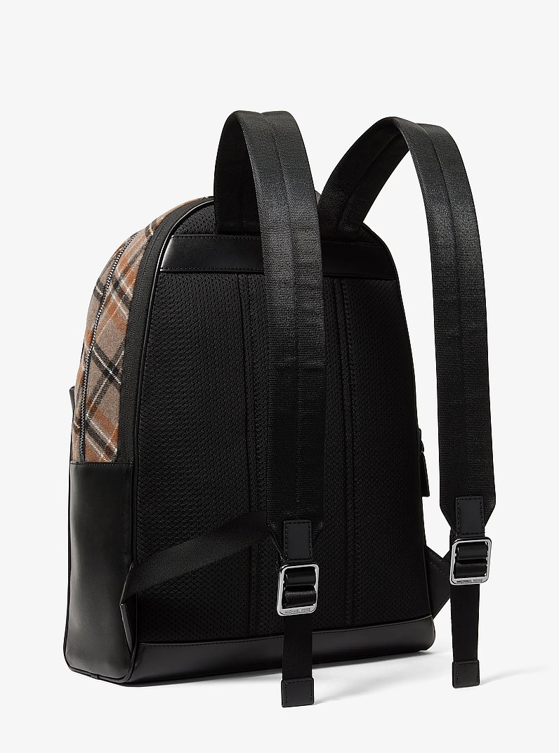 Mochila Pacey de mezcla de lana con estampado de cuadros in CHAMPI&Ntilde;&Oacute;N | Michael Kors