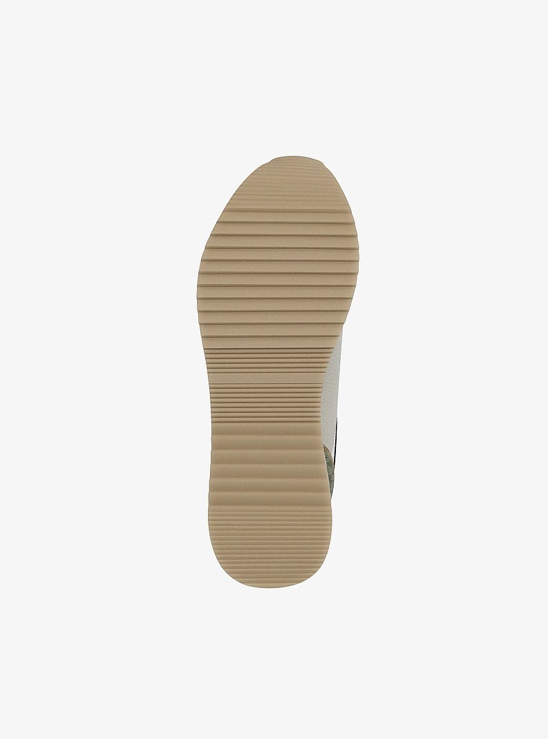 Espadrille Hattie en mat&eacute;riaux multiples in VERT OLIVE | Michael Kors