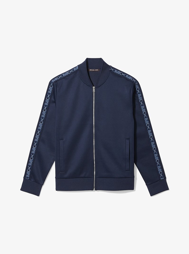 Veste de surv&ecirc;tement en tricot avec bordure &agrave; logos Empire