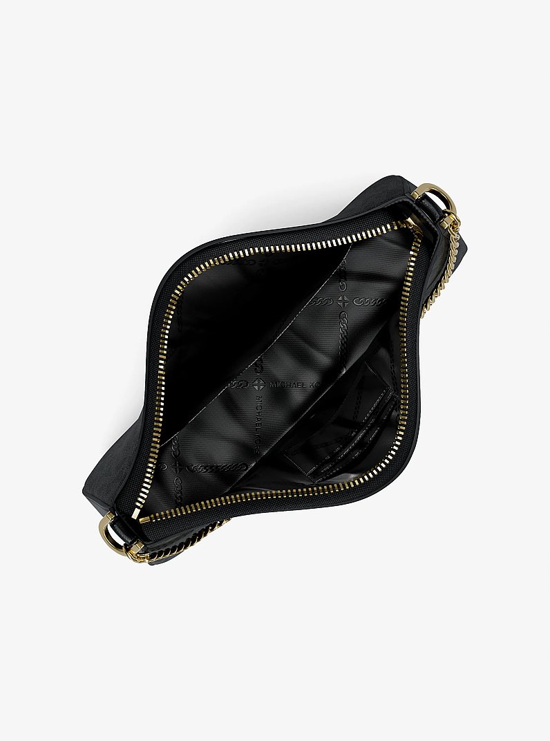 Medium Logo Pouch and Card Case Gift Set in BLACK | Michael Kors