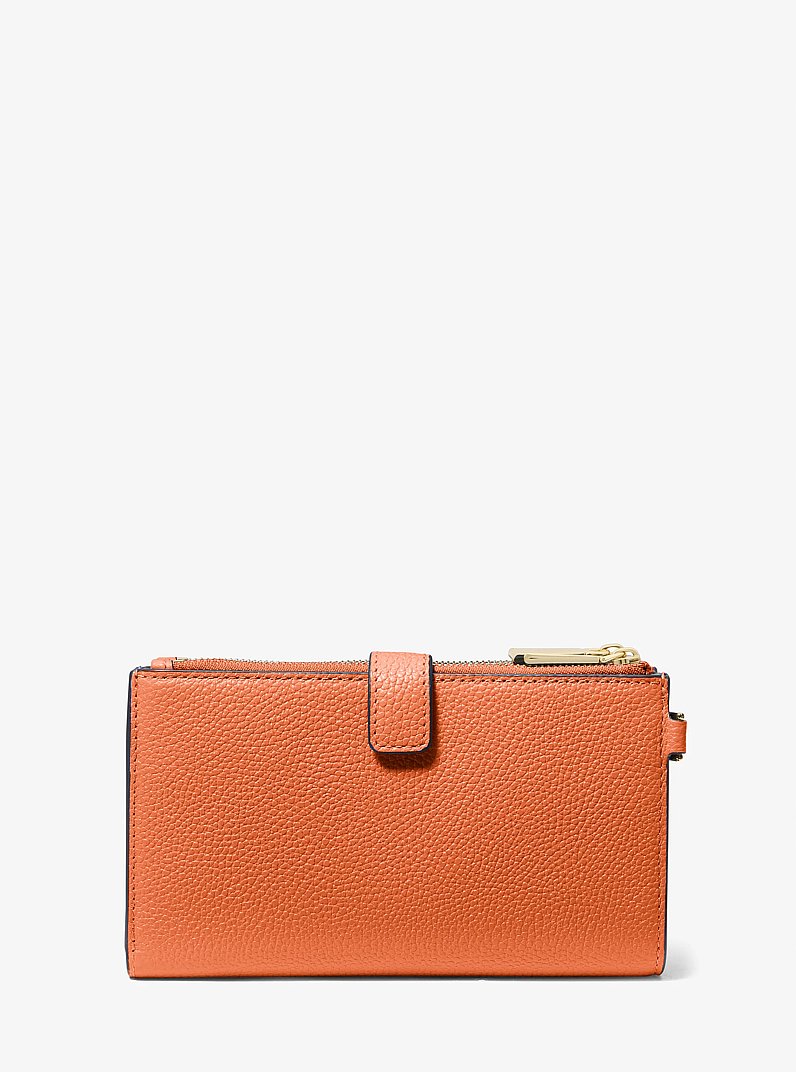 Cartera Adele de piel con compartimento para smartphone