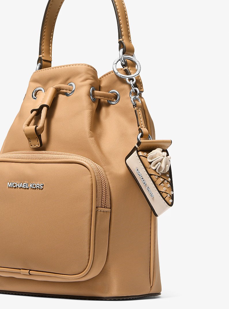 Apple Pie Bag Charm in PEANUT | Michael Kors