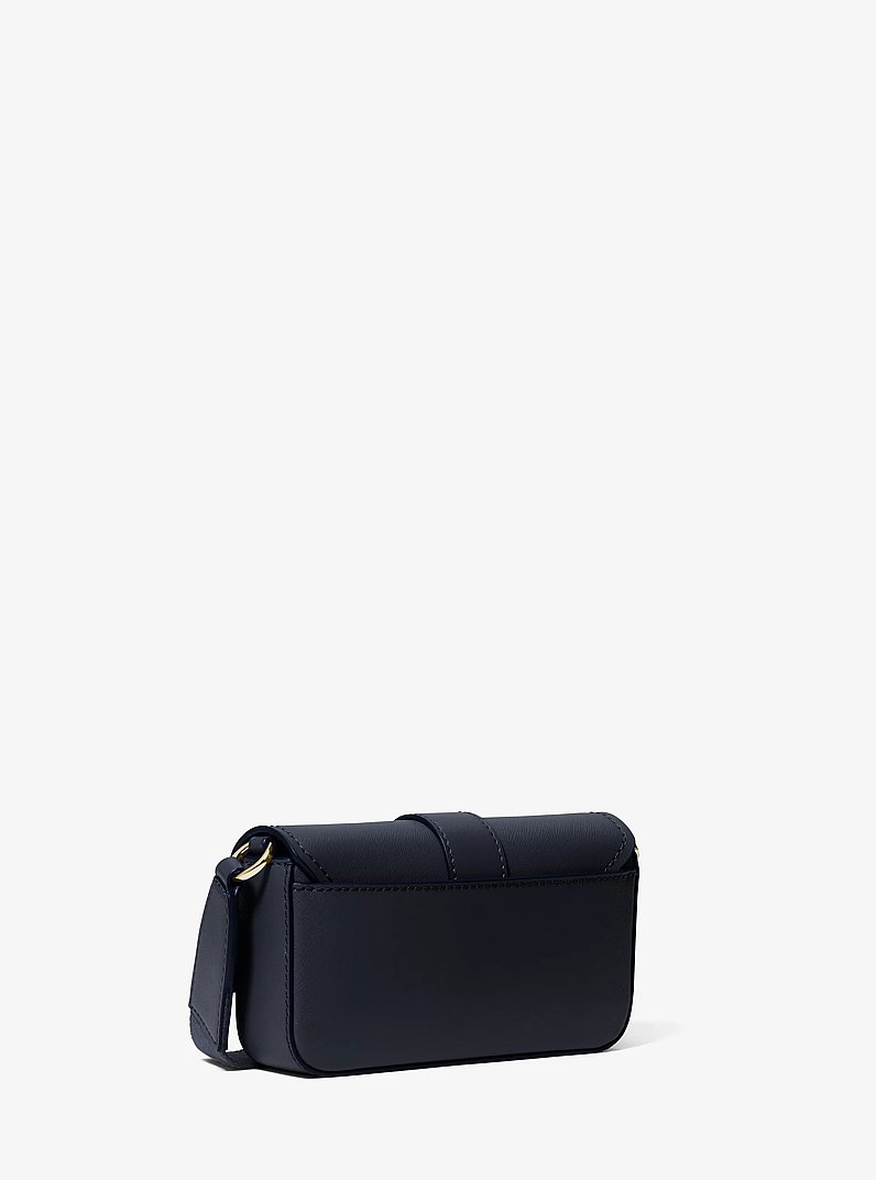 Greenwich Extra-Small Saffiano Leather Sling Crossbody Bag in NAVY | Michael Kors