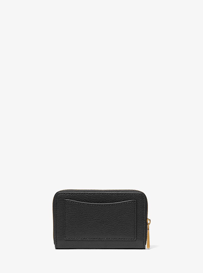 Cartera peque&ntilde;a de piel con tachuelas in NEGRO | Michael Kors