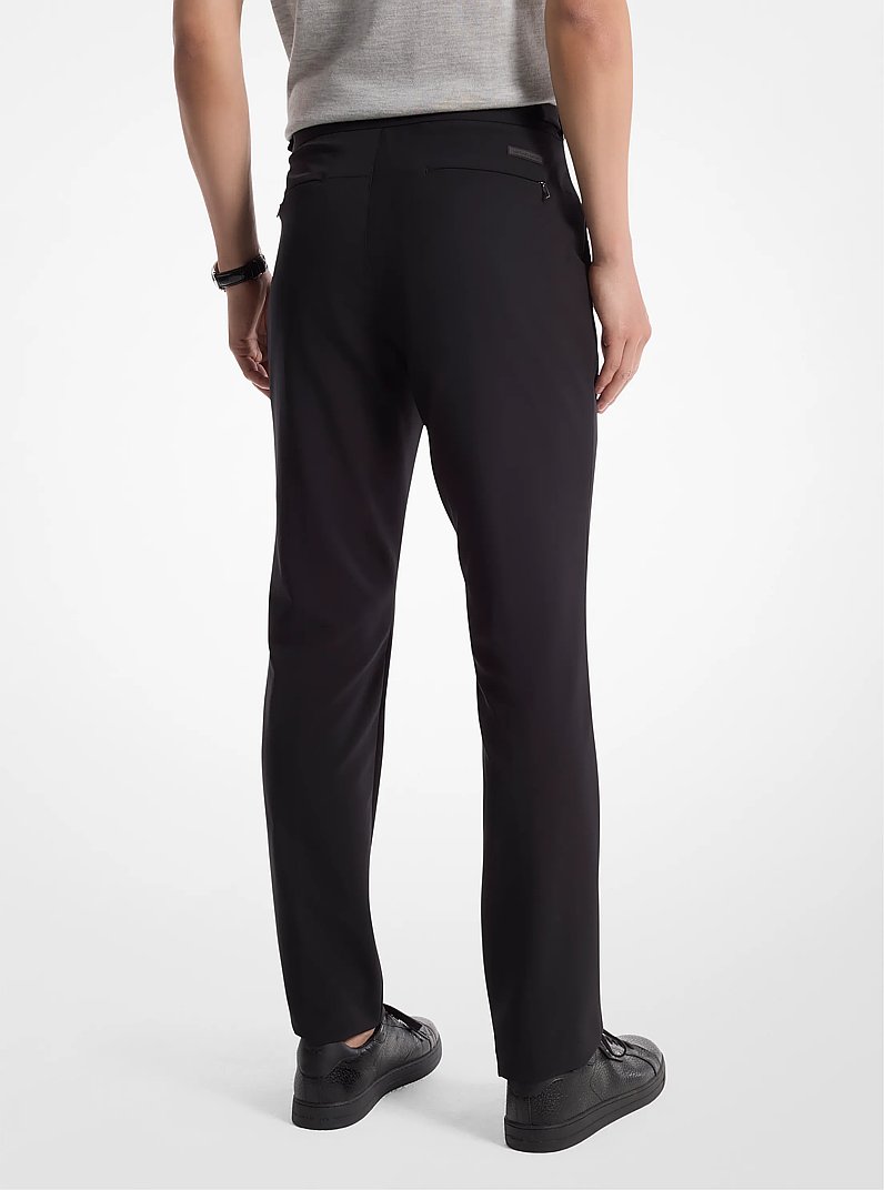 Woven Tech Pants in BLACK | Michael Kors