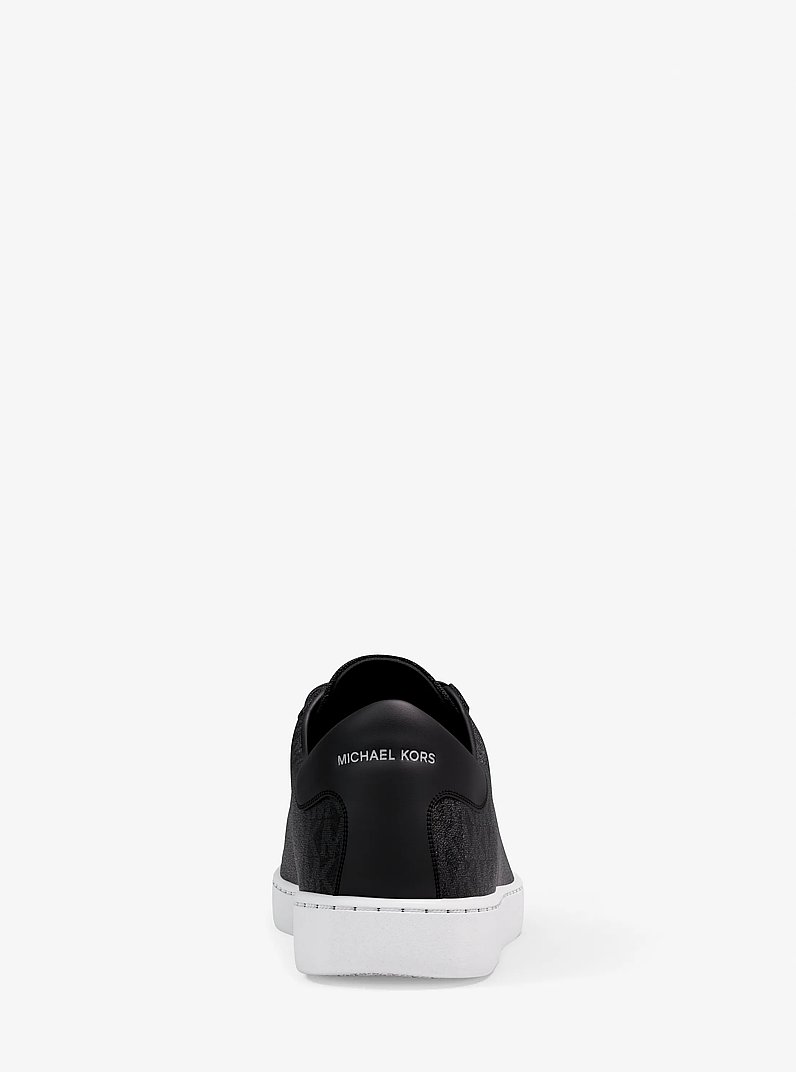 Reign Signature Logo Sneaker in BLACK | Michael Kors